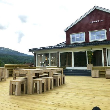 Lovheim Gjestehus Sauland Bagian luar foto