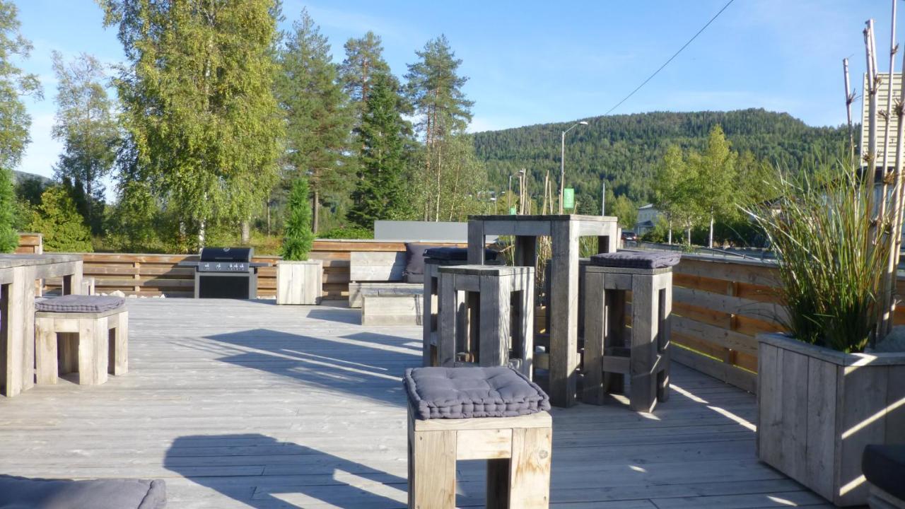 Lovheim Gjestehus Sauland Bagian luar foto