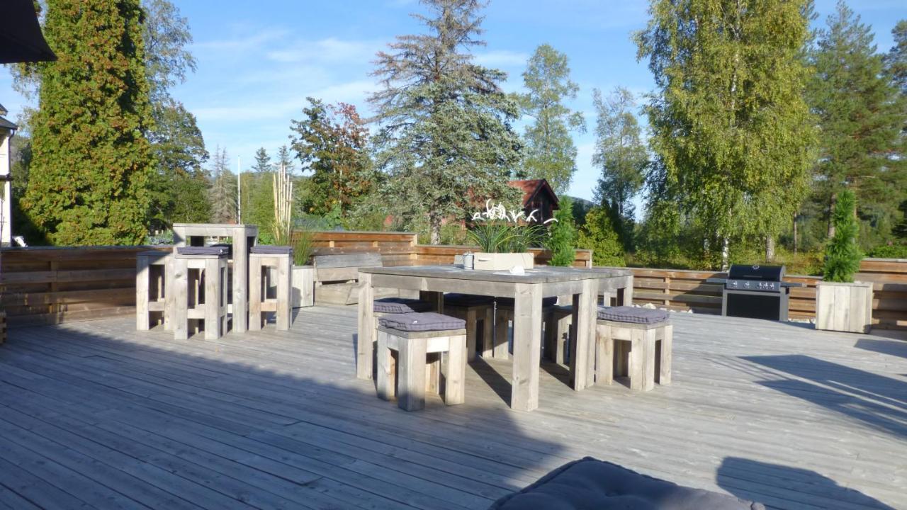Lovheim Gjestehus Sauland Bagian luar foto